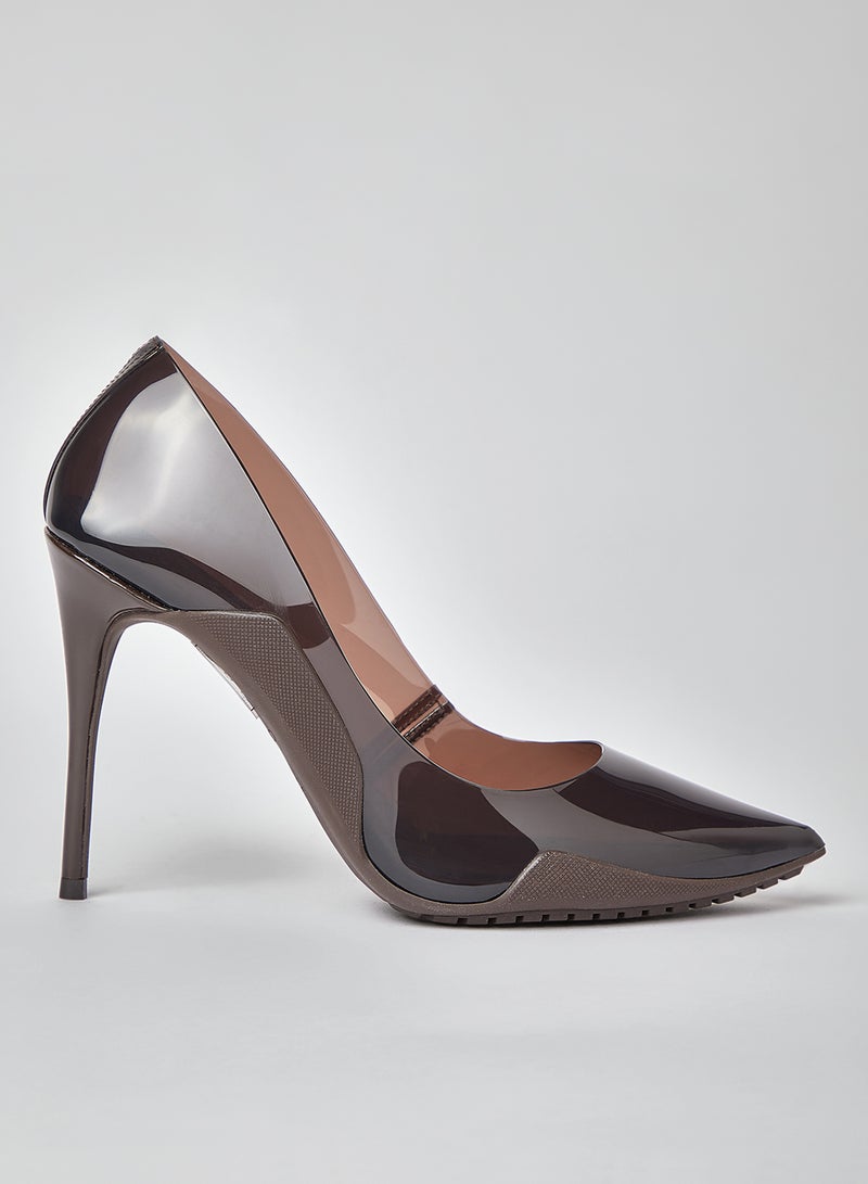 Sculptclear Pumps Dark Brown