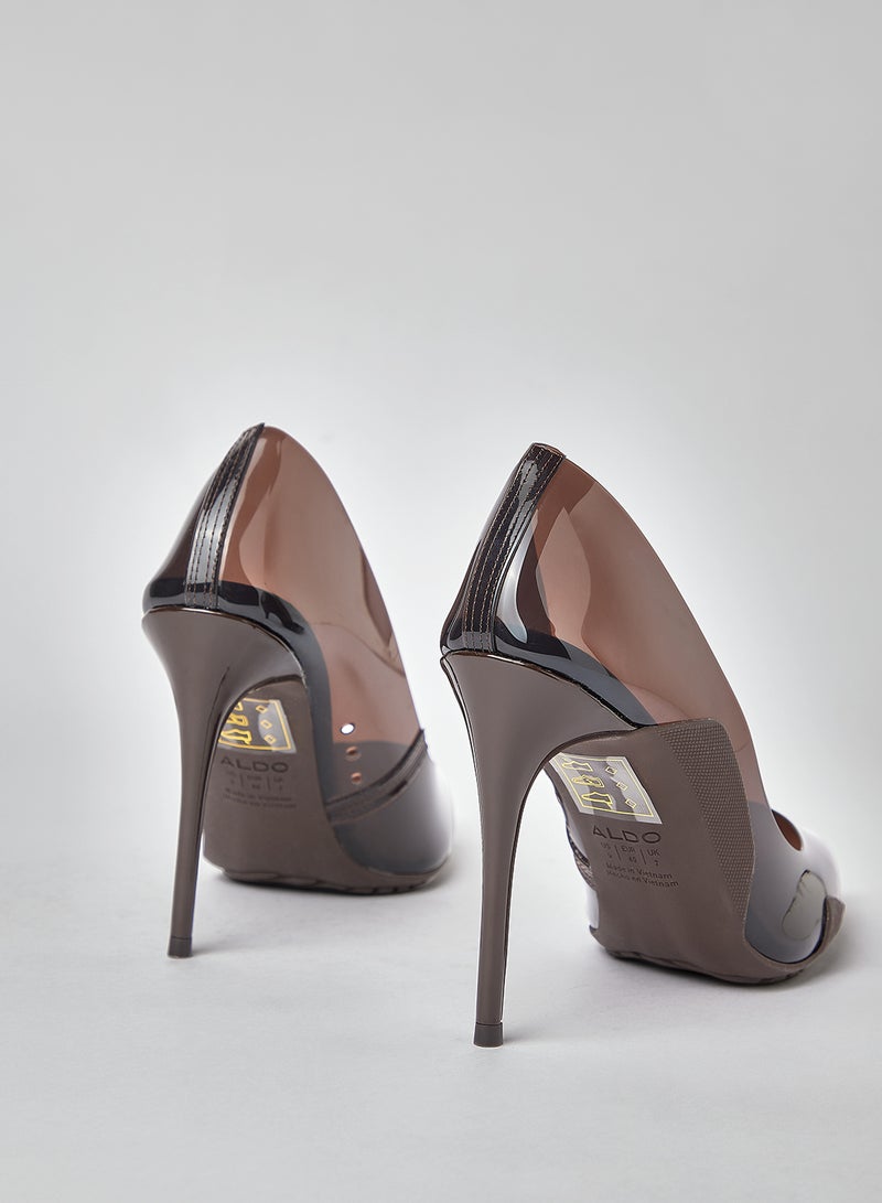 Sculptclear Pumps Dark Brown