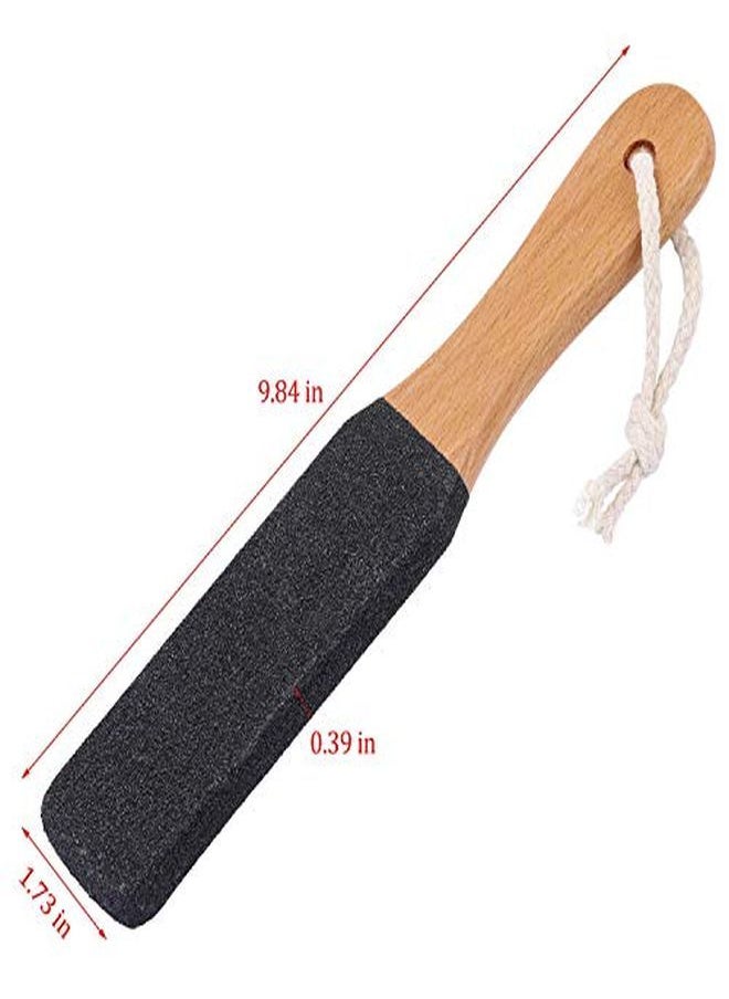 Ces Foot File Callus Remover Heel Grater Wooden Handle Foot Scrubber Pedicure File Foot Filer For Dead Skin Professional