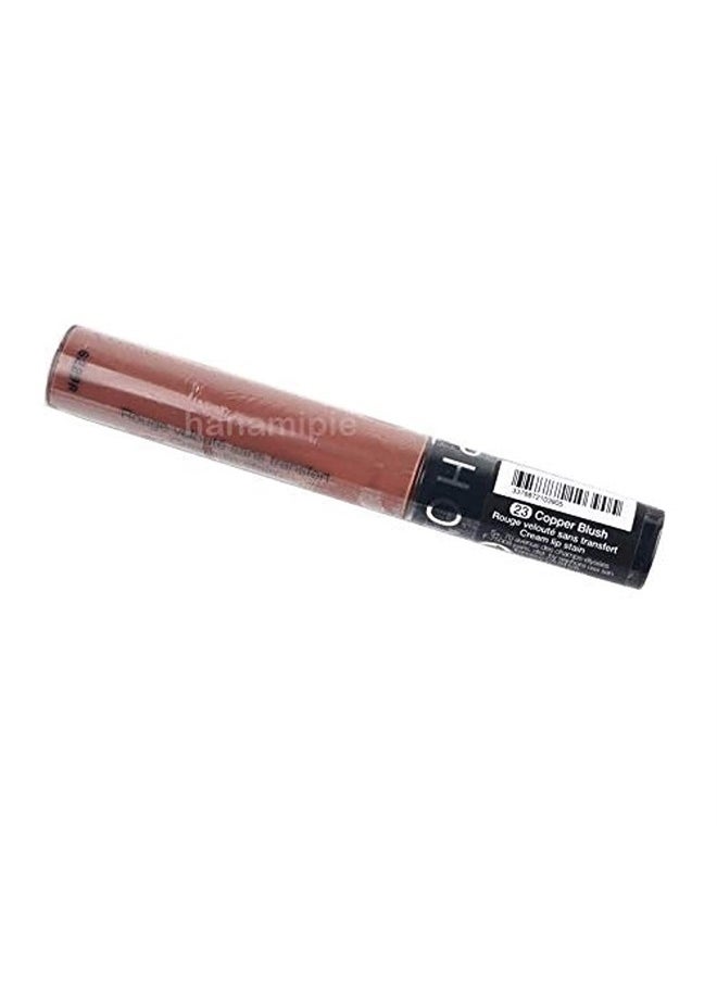 Cream Lip Stain Liquid Lipstick 23 Copper Blush