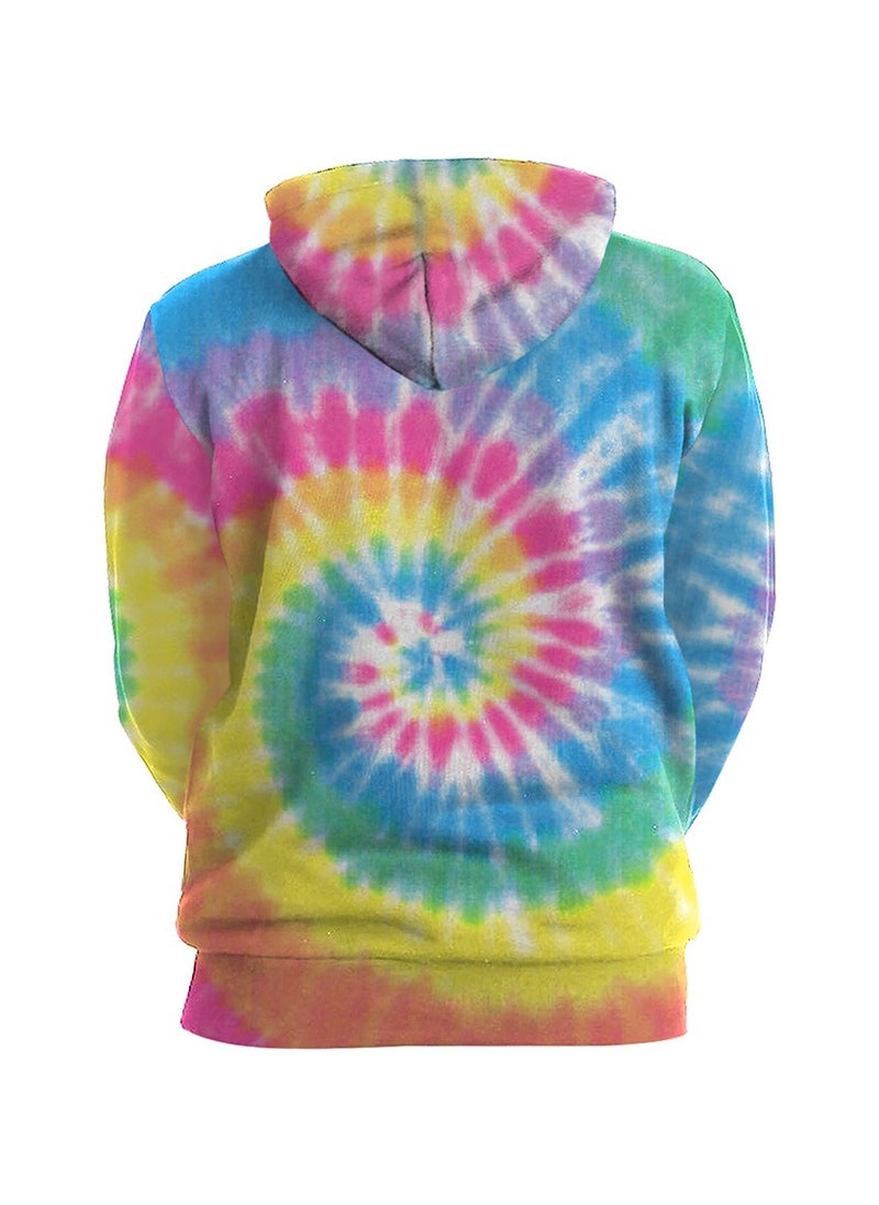 Skull Head Loose Fit Digital Printed Hoodie