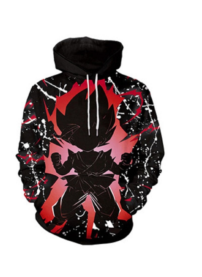 Star Sky Leo Large Long Sleeve Hooded Sweater