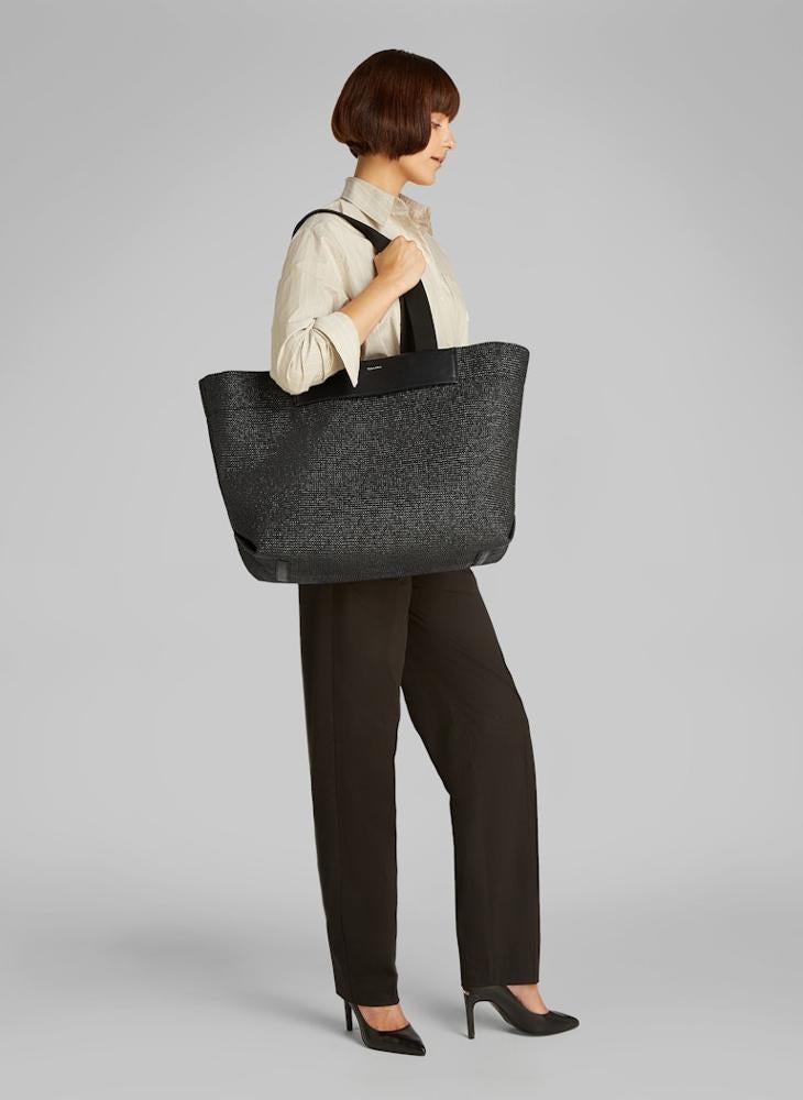 RAFFIA LARGE SHOPPER