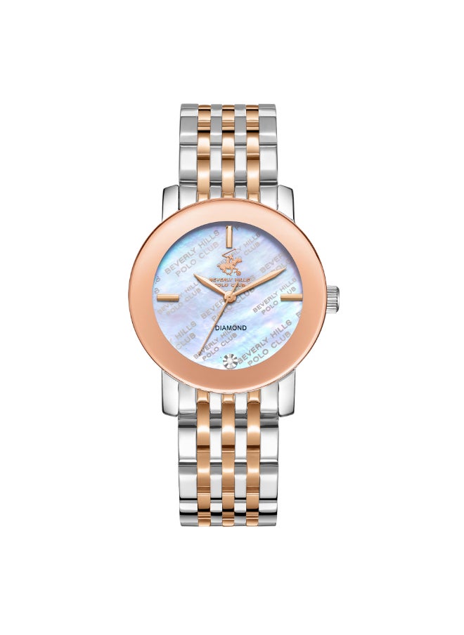 Women Analog Mother of Pearl Dial Watch - BP3670C.520