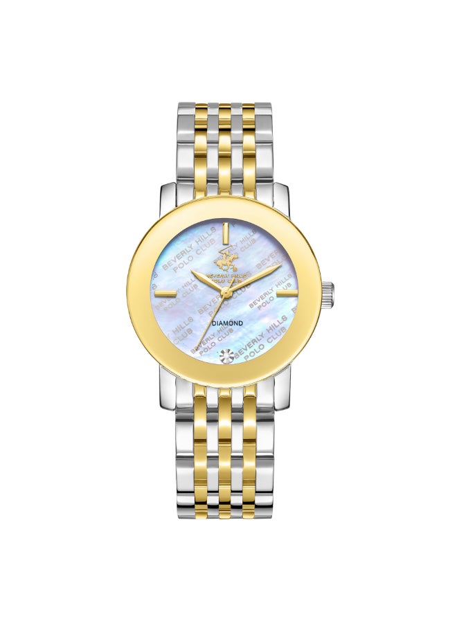 Women Analog Mother of Pearl Dial Watch - BP3670C.220