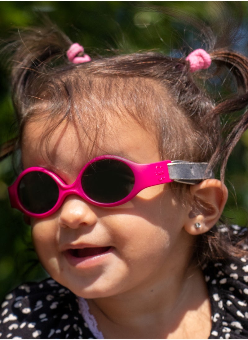 Sölar Mini - Unbreakable Baby & Toddler Sunglasses | 100% UV Protection | Flexible & Lightweight Frame | Adjustable Soft Strap | Safe, Durable & Stylish | Ages 0-2 Years