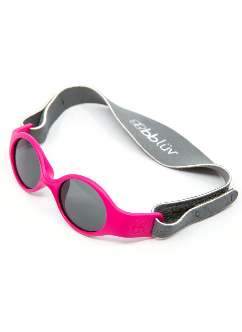 Sölar Mini - Unbreakable Baby & Toddler Sunglasses | 100% UV Protection | Flexible & Lightweight Frame | Adjustable Soft Strap | Safe, Durable & Stylish | Ages 0-2 Years