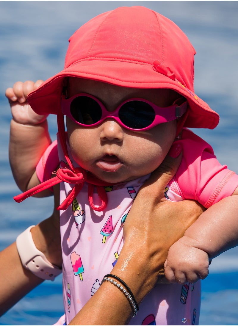 Sölar Mini - Unbreakable Baby & Toddler Sunglasses | 100% UV Protection | Flexible & Lightweight Frame | Adjustable Soft Strap | Safe, Durable & Stylish | Ages 0-2 Years