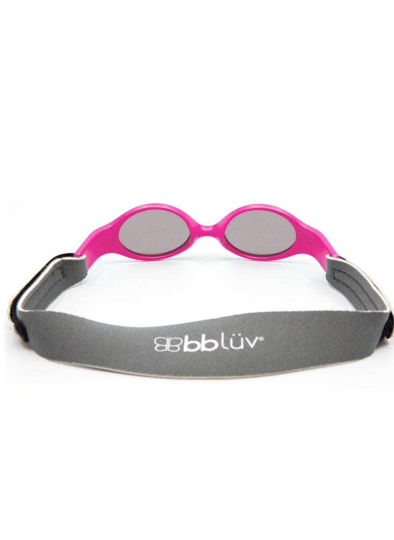 Sölar Mini - Unbreakable Baby & Toddler Sunglasses | 100% UV Protection | Flexible & Lightweight Frame | Adjustable Soft Strap | Safe, Durable & Stylish | Ages 0-2 Years