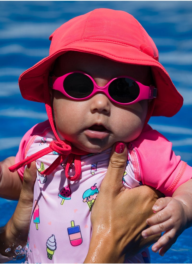 Sölar Mini - Unbreakable Baby & Toddler Sunglasses | 100% UV Protection | Flexible & Lightweight Frame | Adjustable Soft Strap | Safe, Durable & Stylish | Ages 0-2 Years