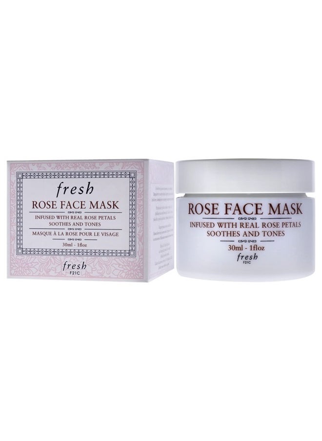 Rose Face Mask Mask Women 1 oz