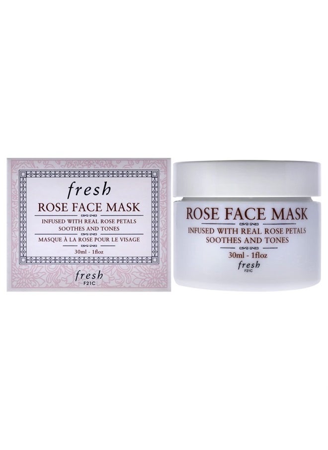Rose Face Mask Mask Women 1 oz