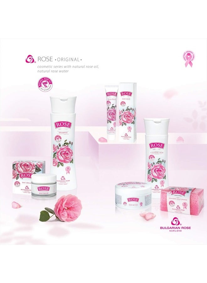 Bulgarian Rose Body Butter with Natural Rose Oil for moisturizing and rejuvenating the skin
