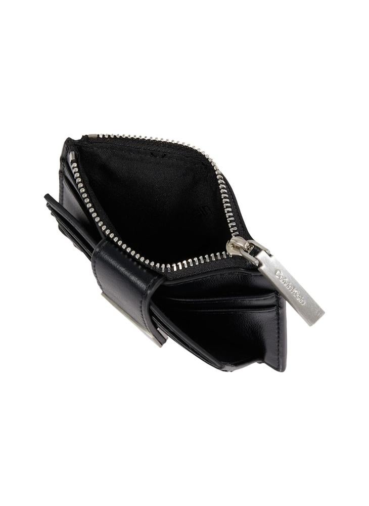 HARDWARE SNAP TOP ZIP CARDHOLDER