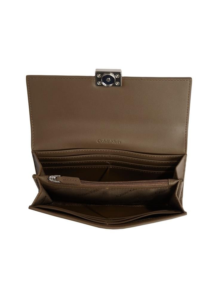 HARDWARE SNAP LARGE WALLET