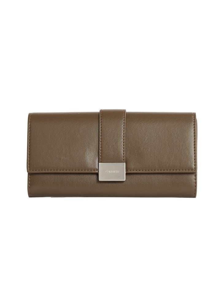 HARDWARE SNAP LARGE WALLET