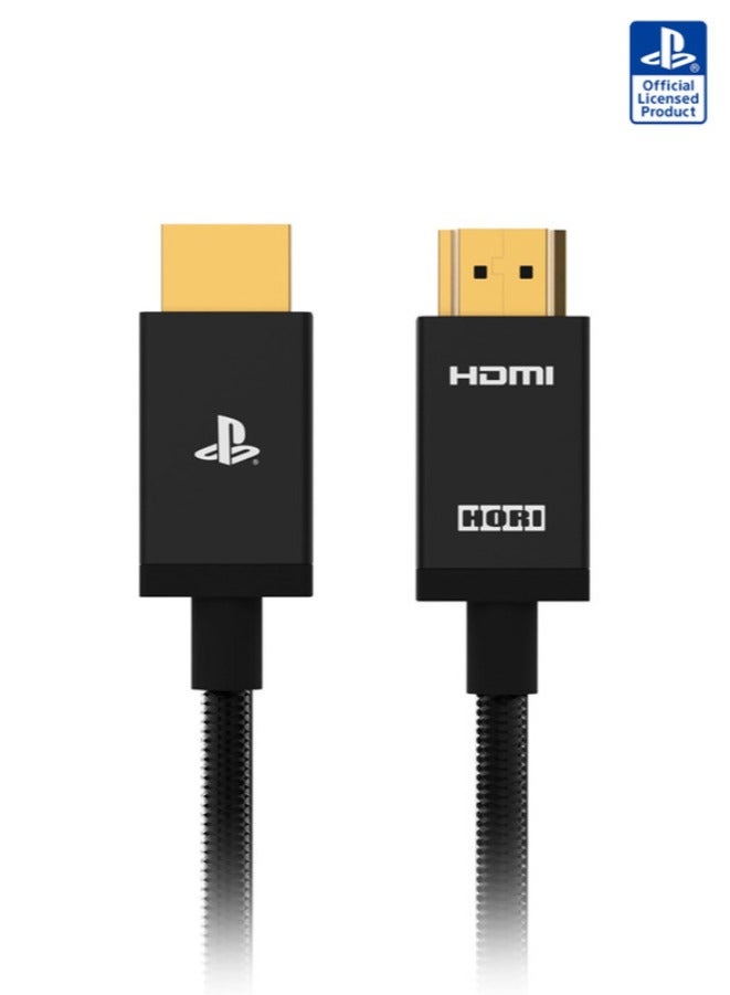 Ultra High Speed 2.0M HDMI Cable Nylon Braided With 8K/60fps And 4K/120fps For Playstation 5 - Officially Licensed By Sony