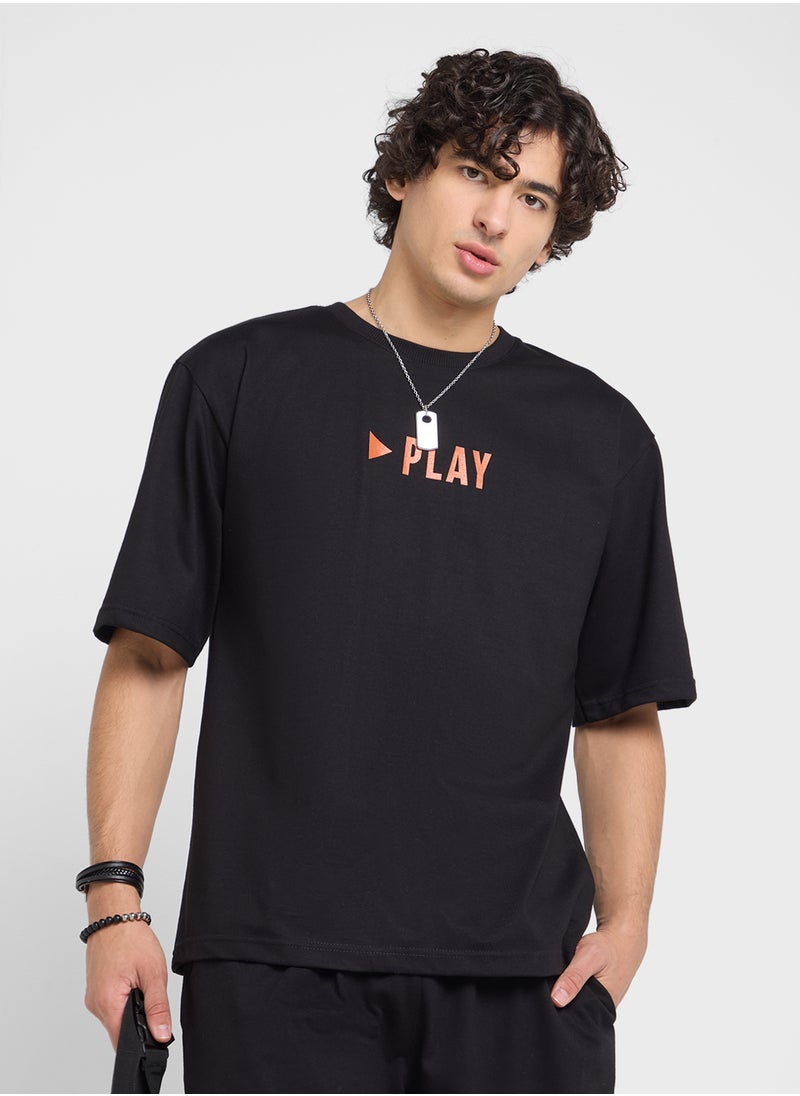 Graphic T-Shirts And Shorts Sets