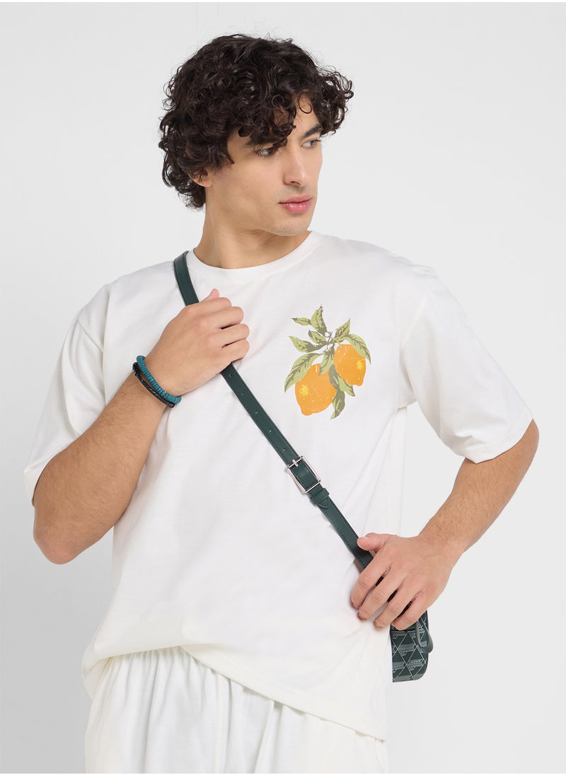 Graphic T-Shirts And Shorts Sets