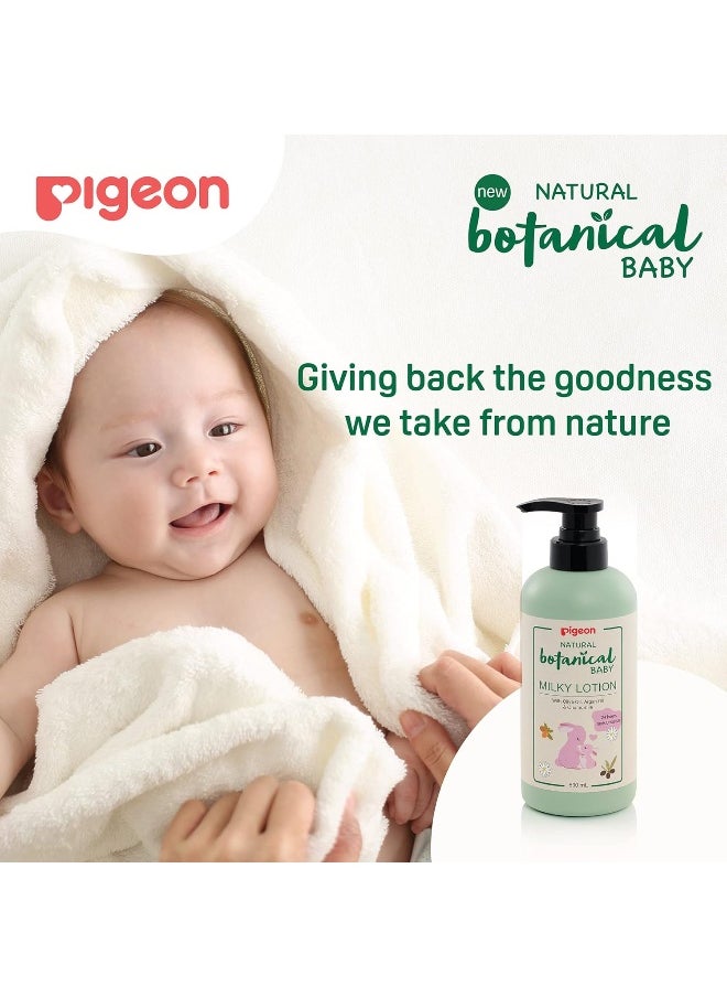 Pigeon Natural Botanical Baby Milky Lotion 500ml