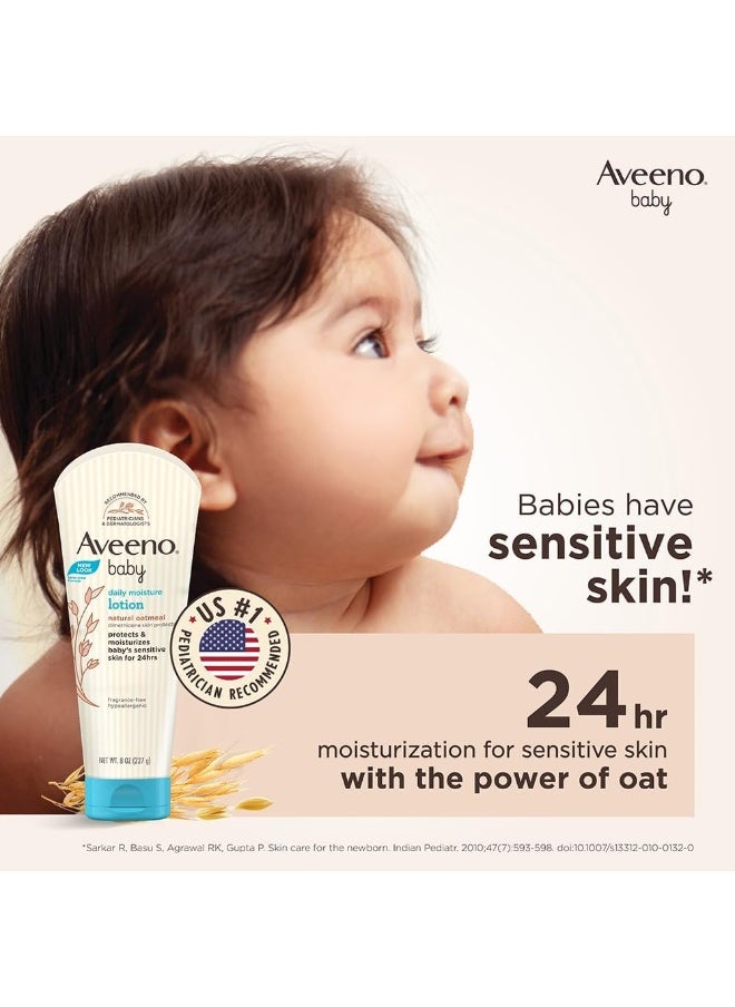Aveeno Baby Daily Moisturising Lotion for Delicate Skin (227g)