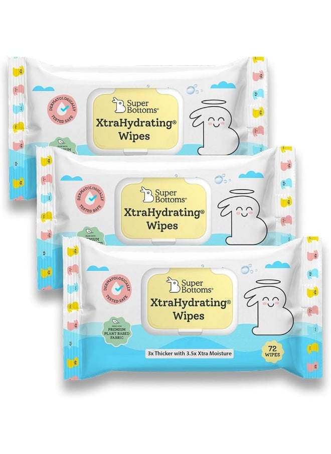 SuperBottoms XtraHydrating™ Wipes