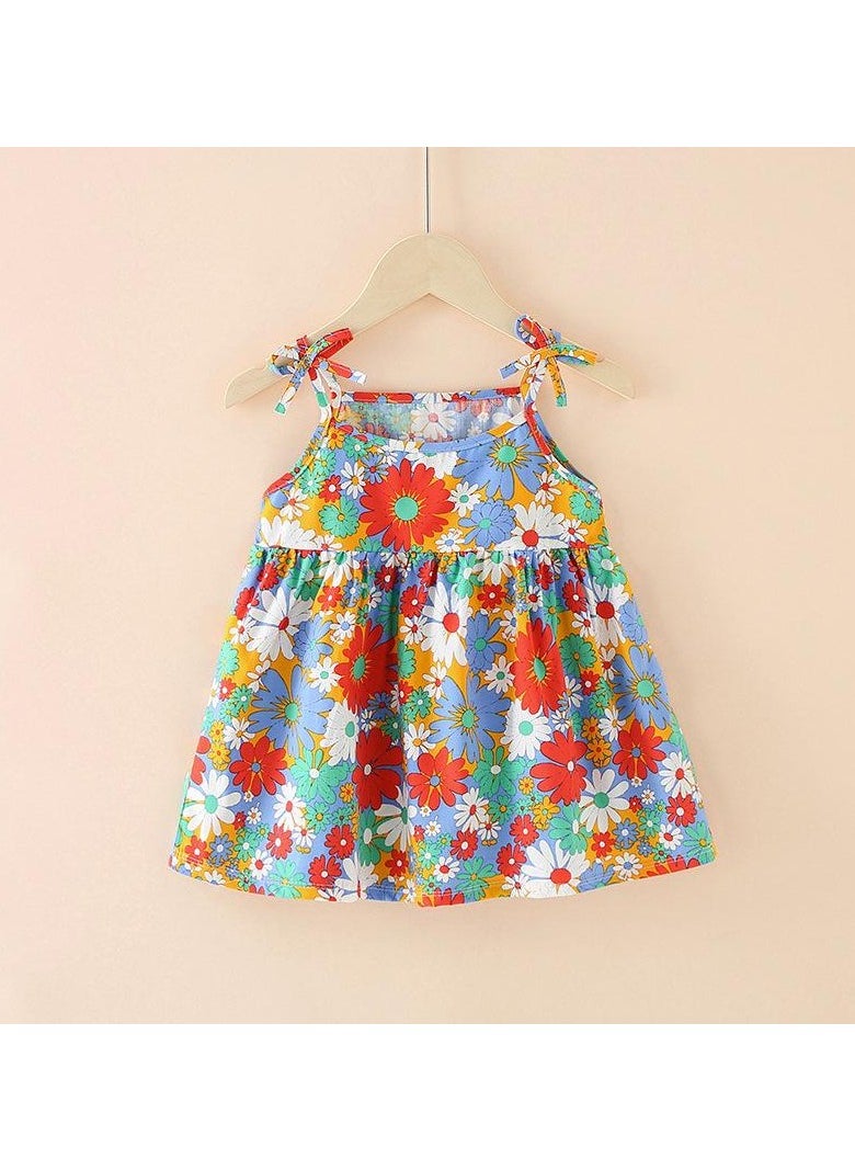 Summer Girl Children's Floral Cotton Dress
