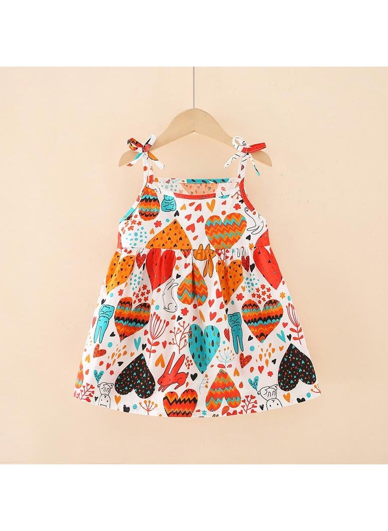 Summer Girl Children's Floral Cotton Dress
