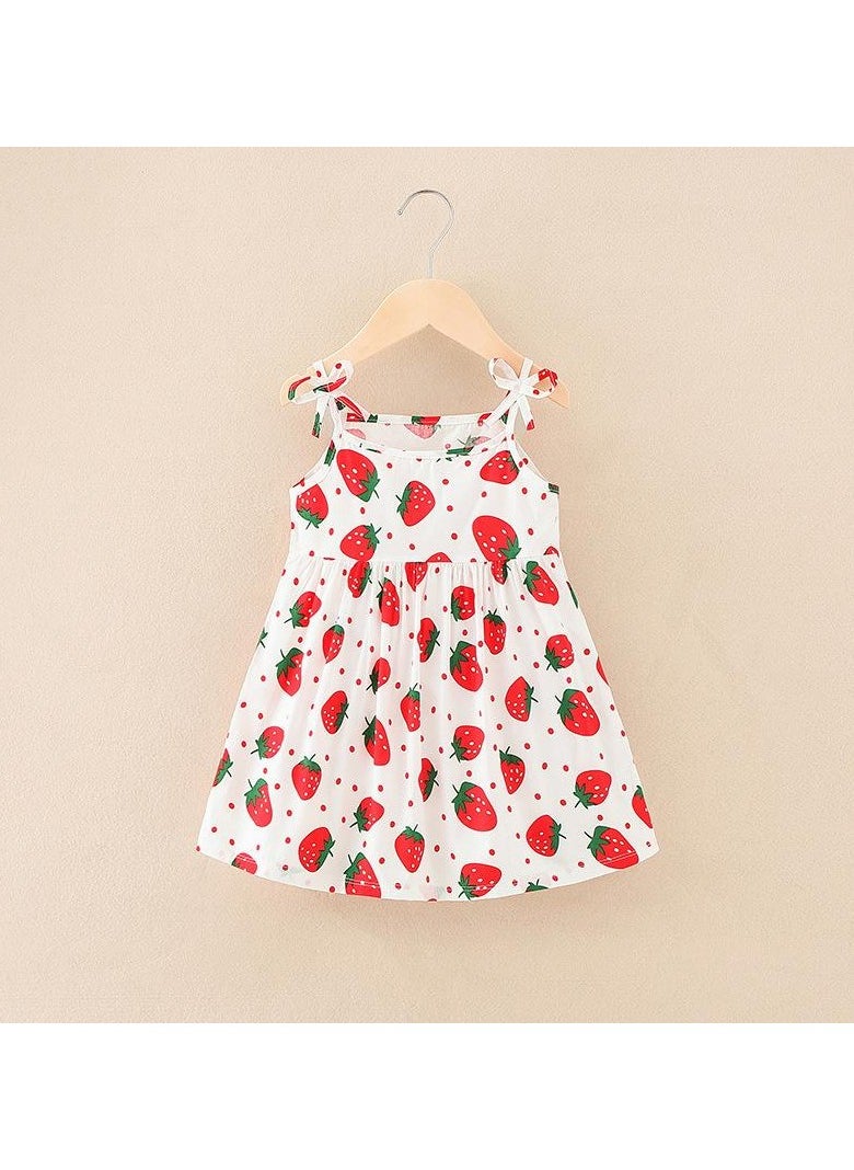 Summer Girl Children's Floral Cotton Dress