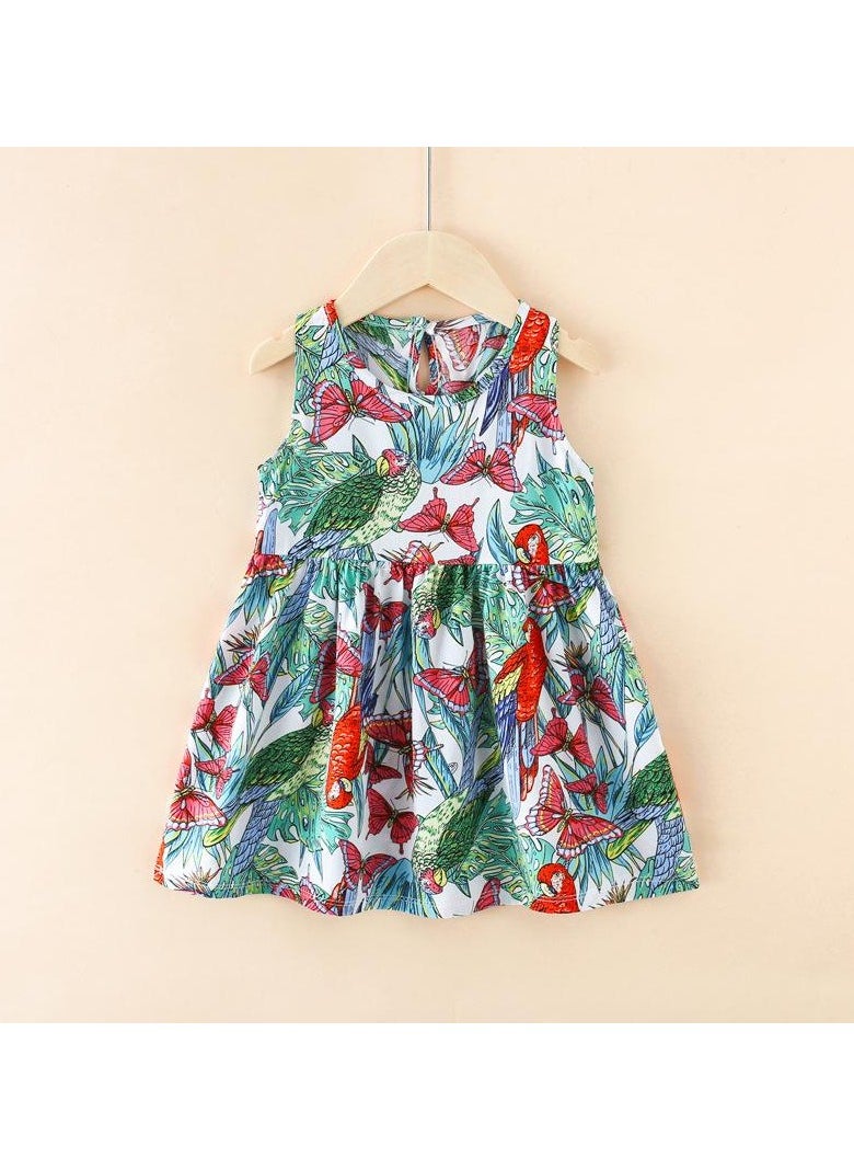 Girls Dress Children Clothing Summer Pajamas Beach  Dress