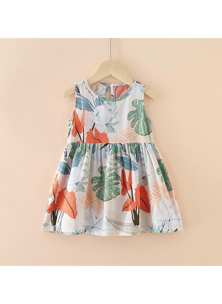 Girls Dress Children Clothing Summer Pajamas Beach  Dress