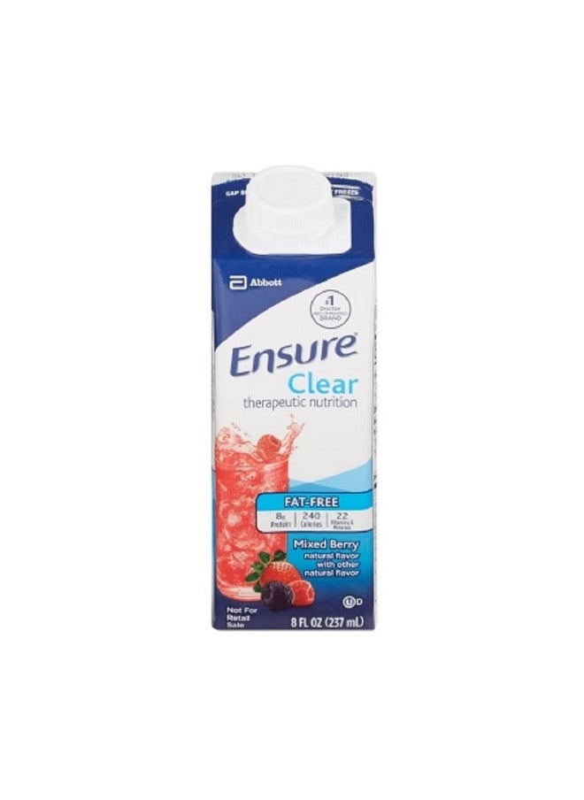 Abbott Nutrition Ensure Clear Mixed Berry, 8 Ounce