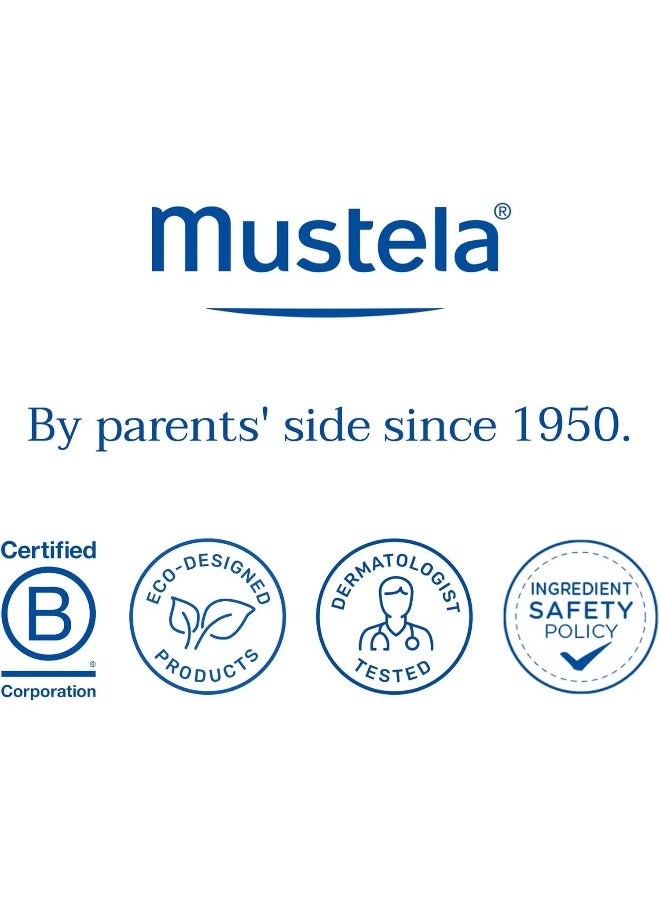 Mustela Bio Organic No-Rinse Fragrance-Free Baby Micellar Cleansing Water For Face And Body 400ml