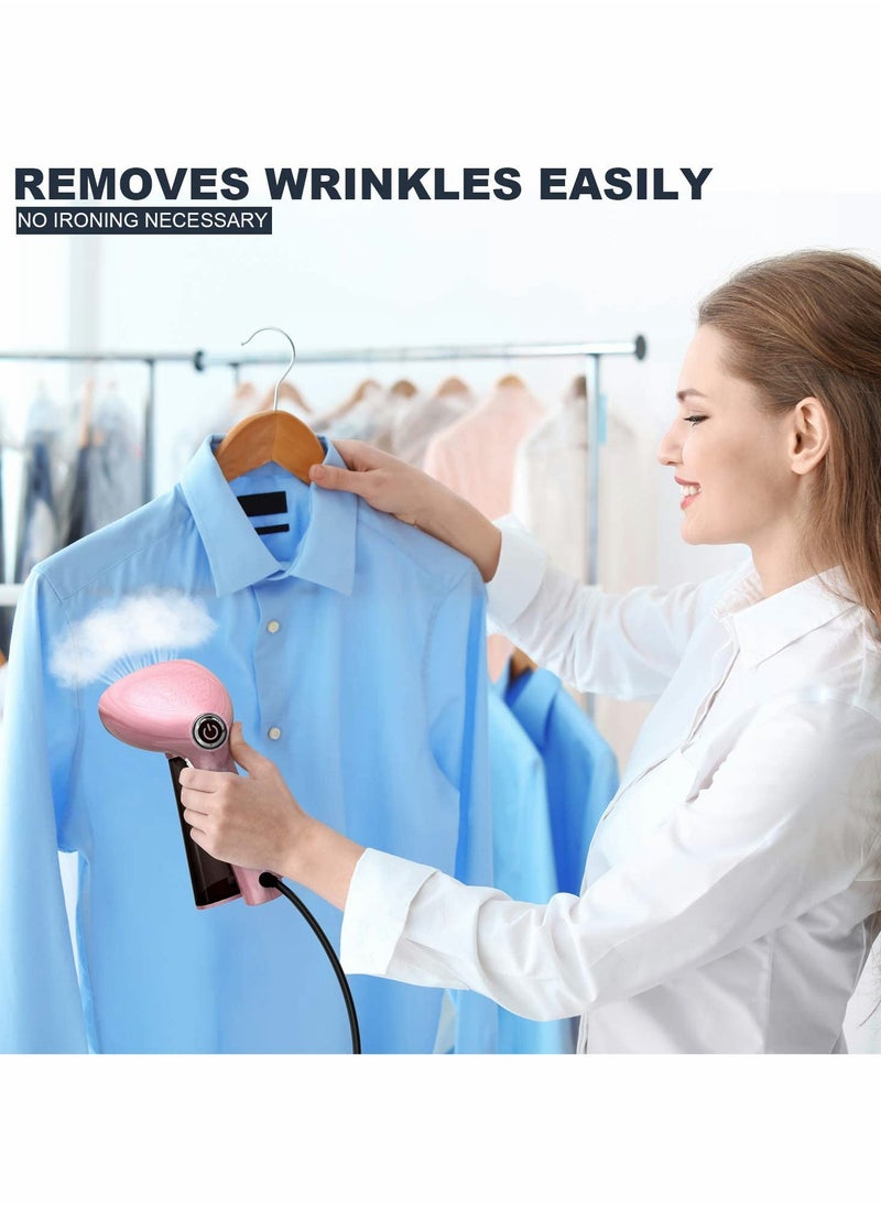 1500W Handheld Portable Fabric Steamer for Quick and Easy Clothing Care