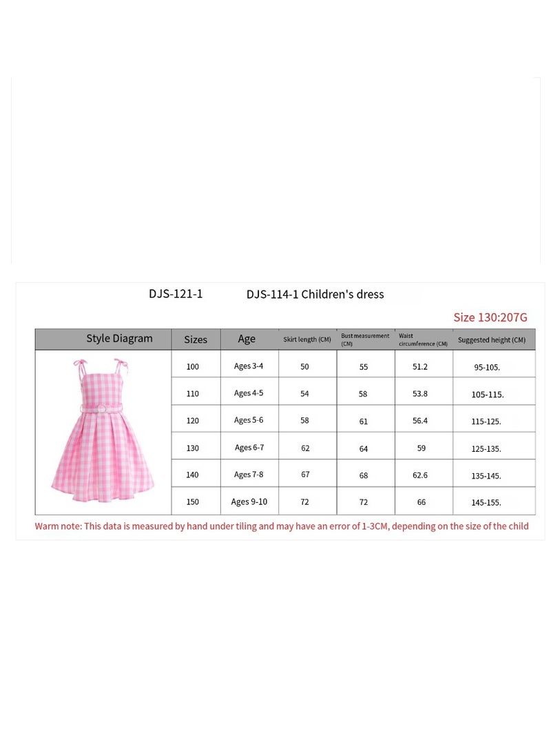 Barbie Dress For Children's Cosplay Clothing DJS121 Barbie dress Pink
