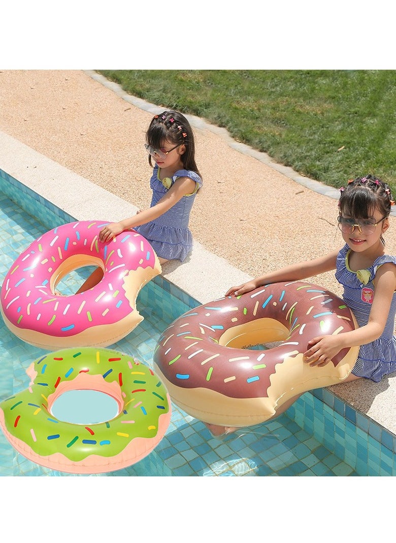 Inflatable Doughnut Shaped Floating Ring With Pump