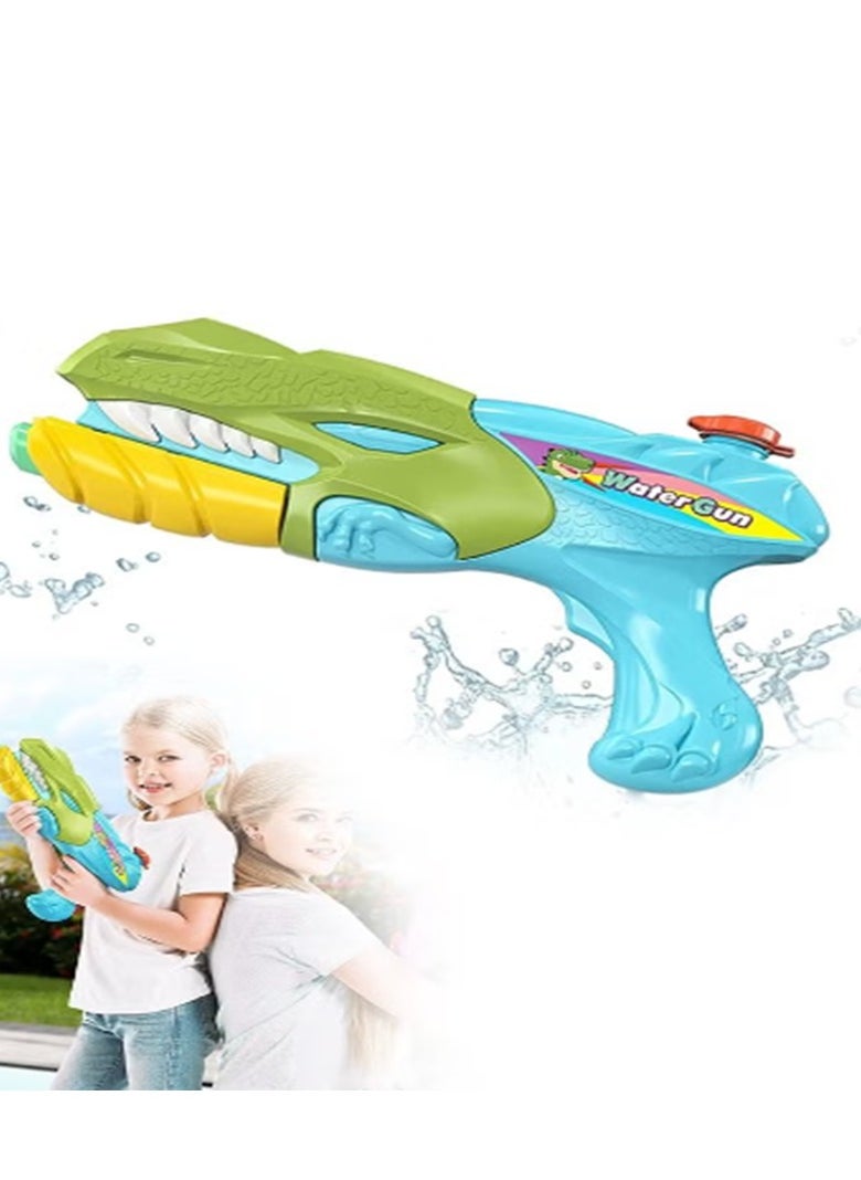 New summer beach children's large pull-out dinosaur water gun