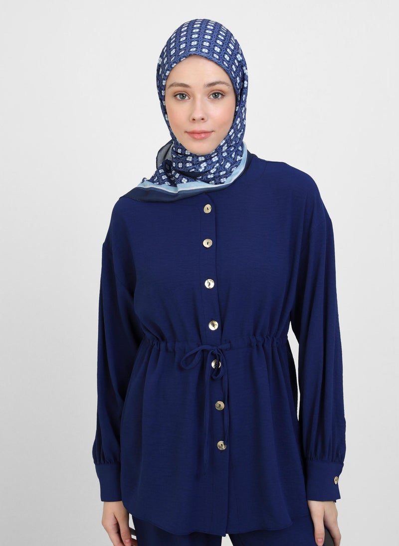 Navy Blue - Suit - Refka