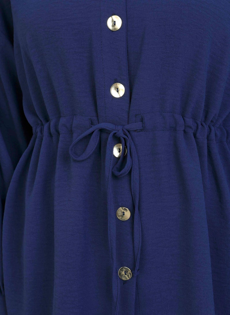 Navy Blue - Suit - Refka