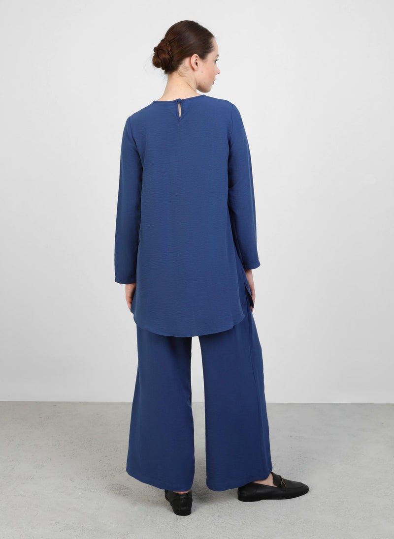 Navy Blue - Suit - Refka