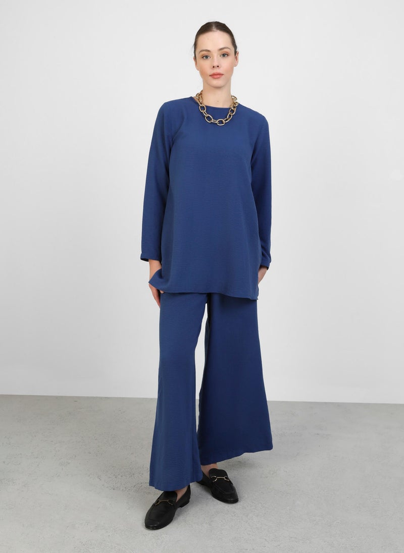 Navy Blue - Suit - Refka