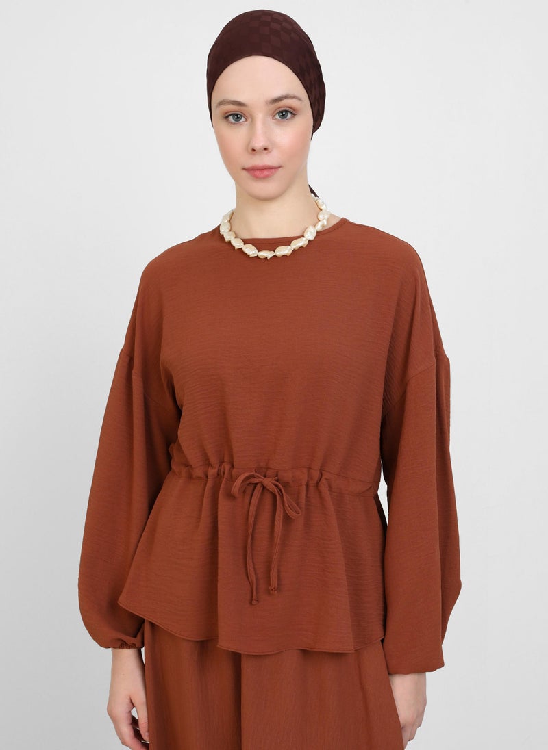 Brown - Suit - Refka