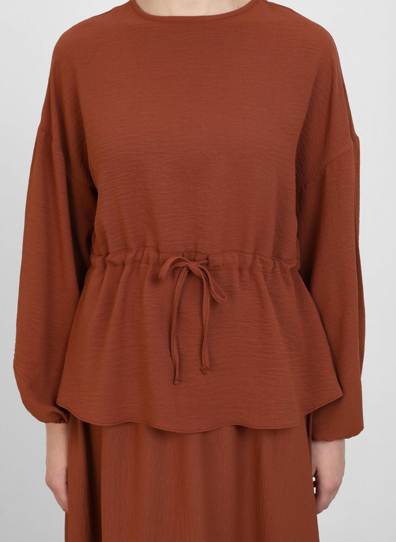 Brown - Suit - Refka