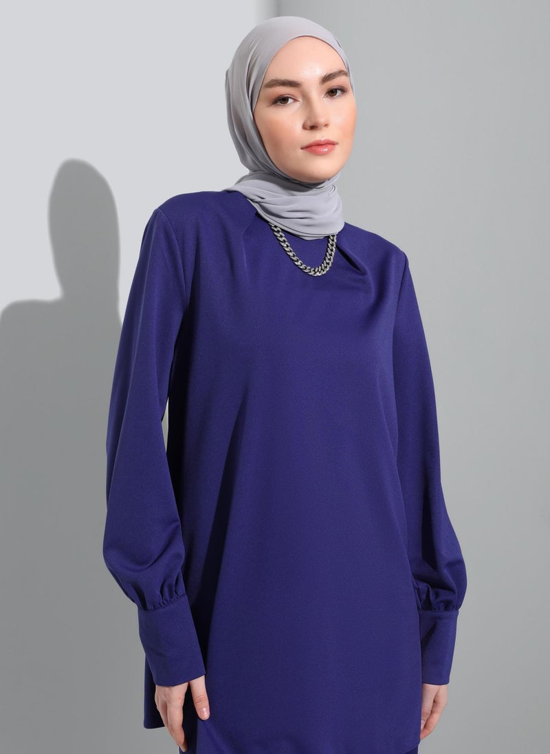 Navy Blue - Suit - Refka