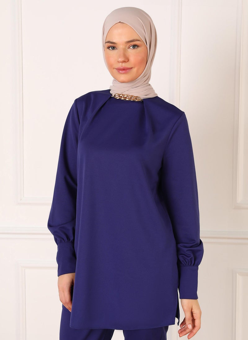 Navy Blue - Suit - Refka