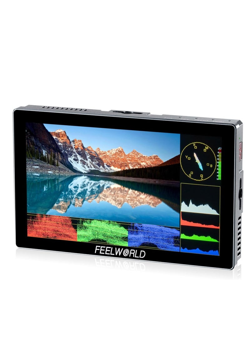 FEELWORLD P6X 5.5 Inch Aluminium DSLR Camera Field Monitor Touch Screen 4K HDMI
