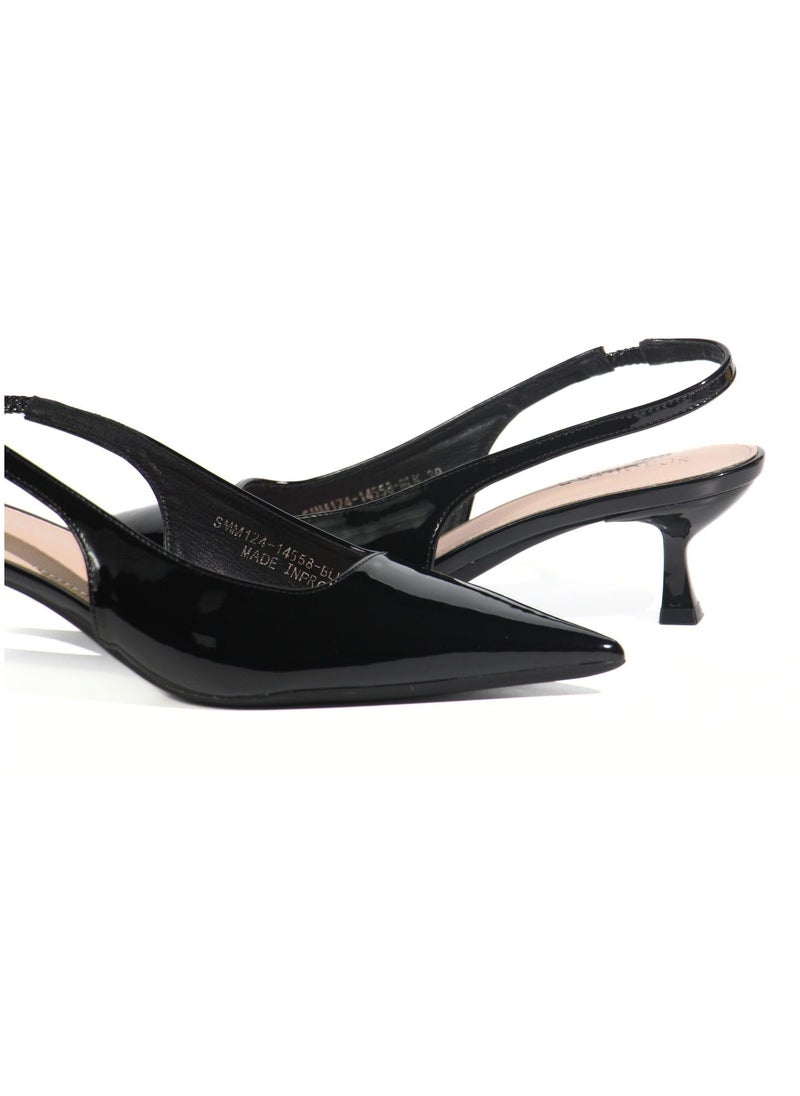 SD Felano Women's Kitten Heels - Premium Quality High Heels Pumps for Women, Comfortable Slip-On Dress Shoes with Cushioned Insole, Stylish Low Heels for Weddings, and Casual Wear