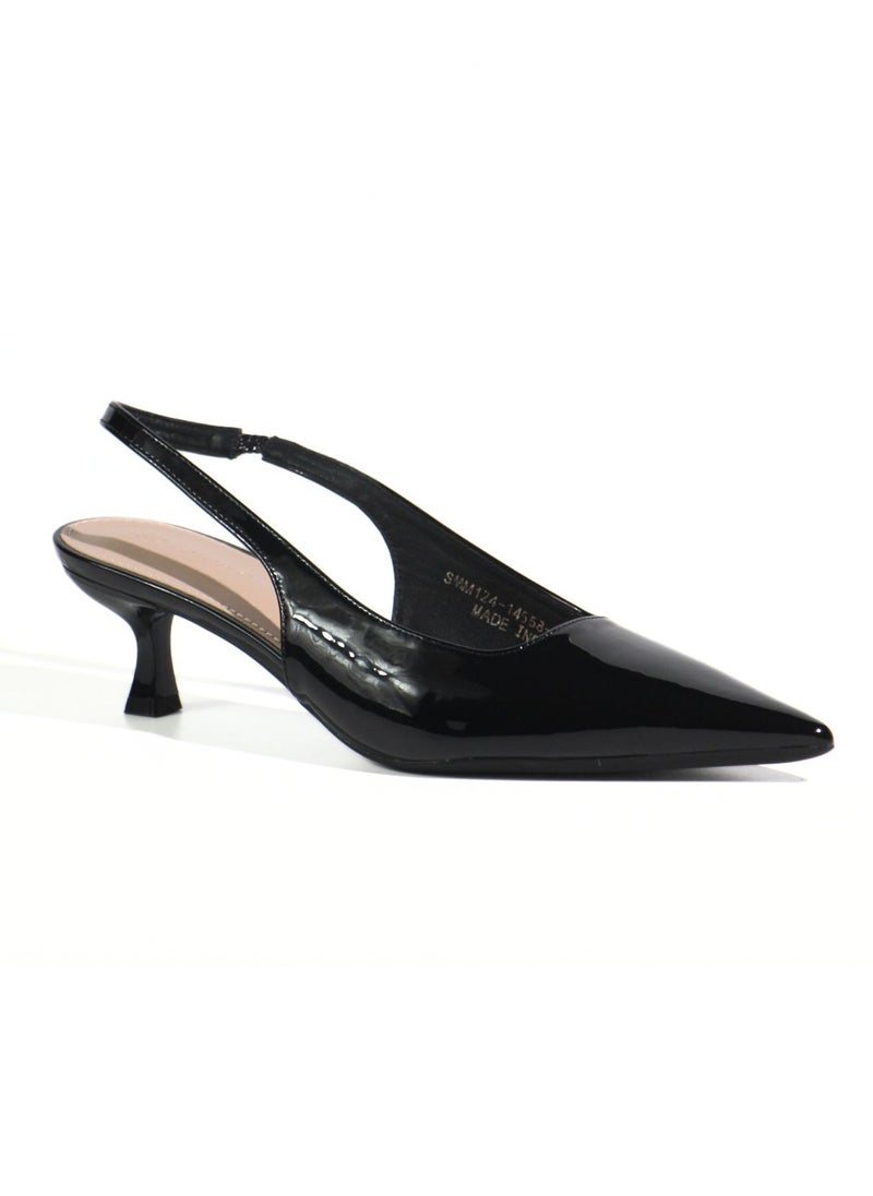 SD Felano Women's Kitten Heels - Premium Quality High Heels Pumps for Women, Comfortable Slip-On Dress Shoes with Cushioned Insole, Stylish Low Heels for Weddings, and Casual Wear