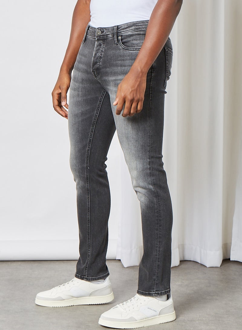 Glenn Slim Fit Jeans Black Denim