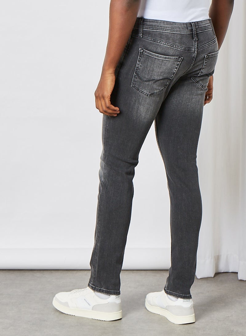 Glenn Slim Fit Jeans Black Denim